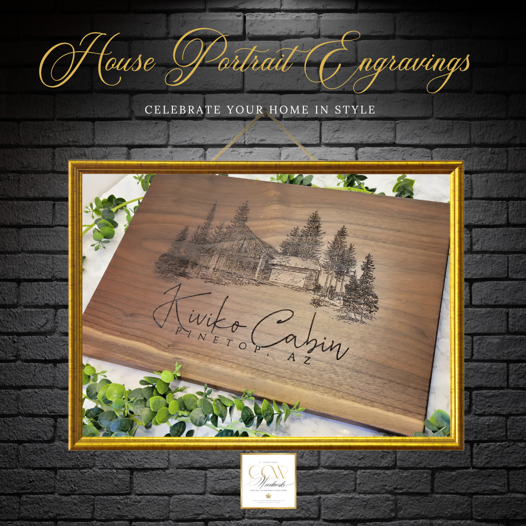 House Portrait Engravings