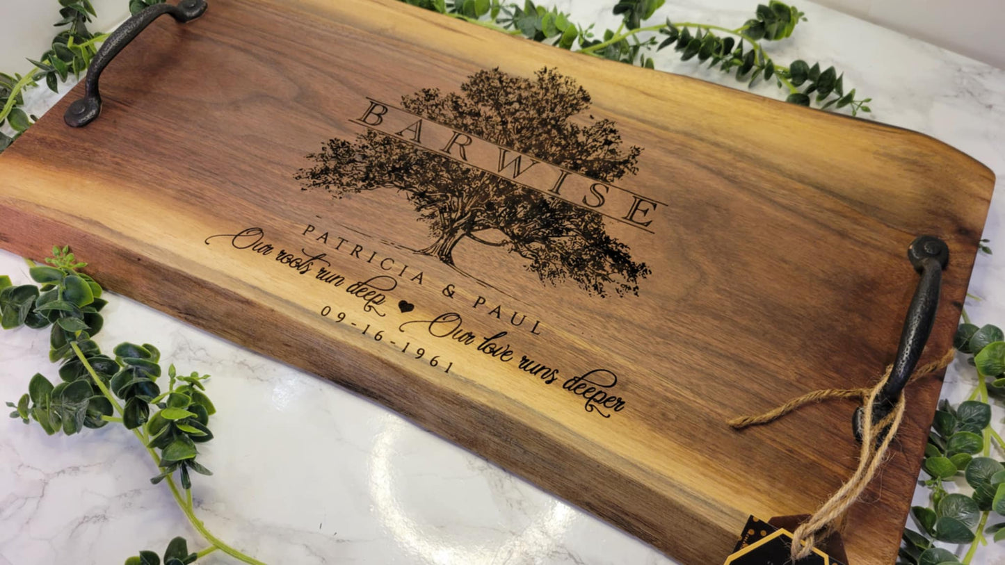 Live Edge Charcuterie Board – Create Your Masterpiece