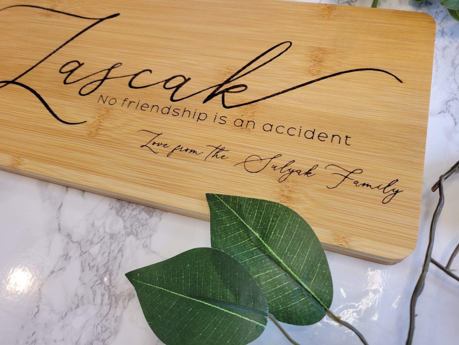 Personalize Cutting Board | Engrave Charcuterie | Custom Cutting Board | Gift for Friend | Personalize Birthday Gift - CCreations Woodworks