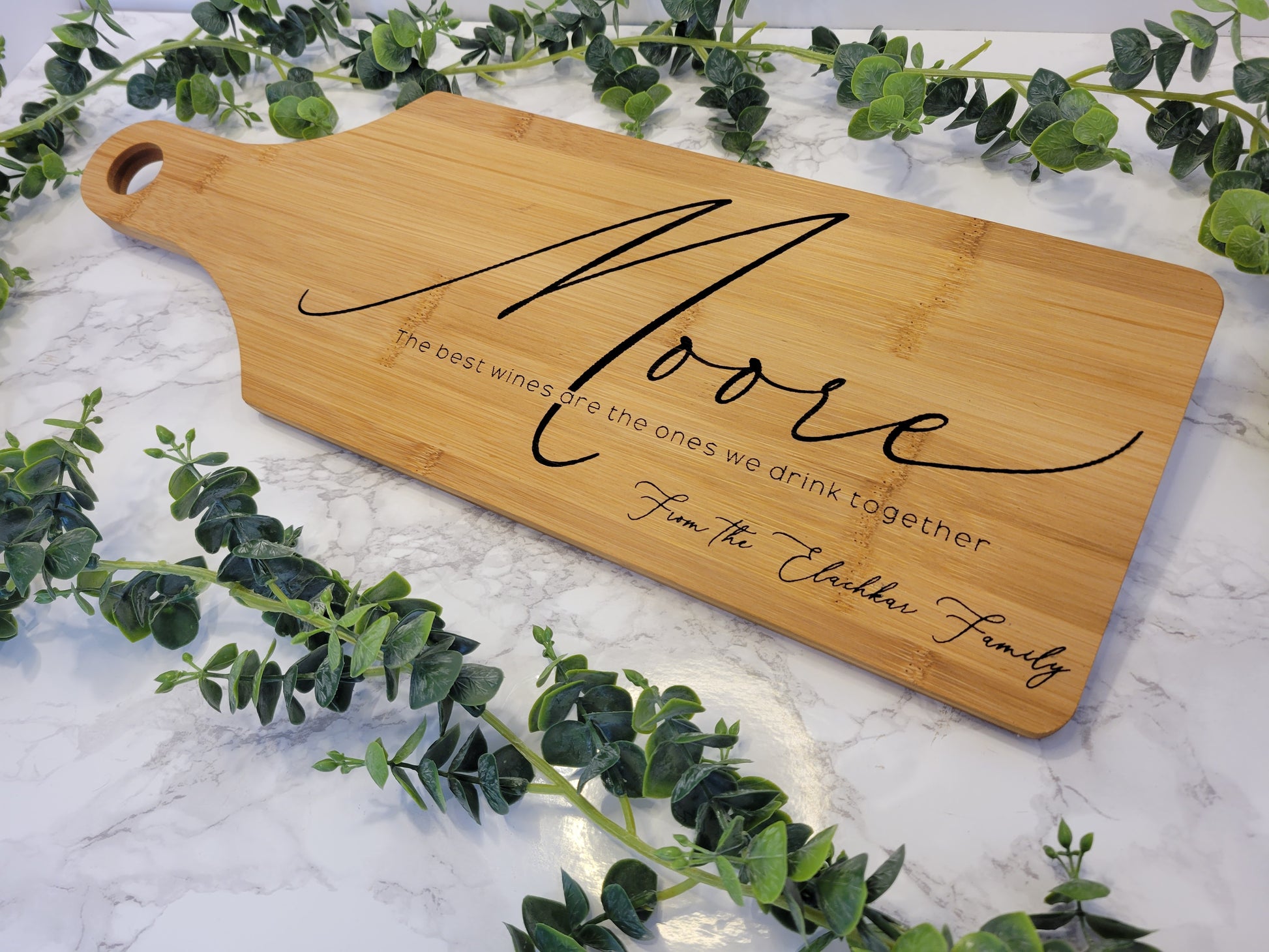 Personalize Cutting Board | Engrave Charcuterie | Custom Cutting Board | Gift for Friend | Personalize Birthday Gift - CCreations Woodworks