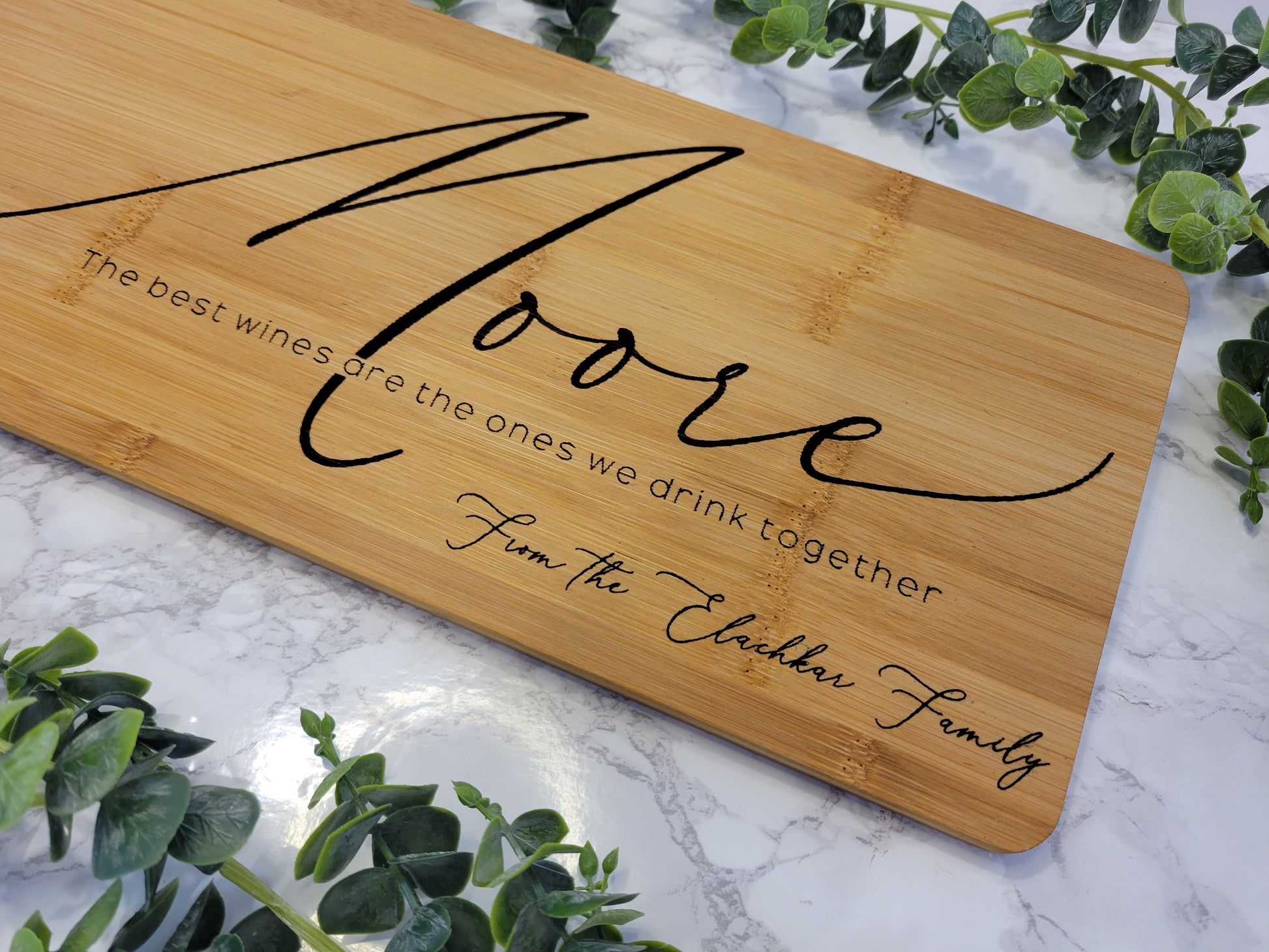 Personalize Cutting Board | Engrave Charcuterie | Custom Cutting Board | Gift for Friend | Personalize Birthday Gift - CCreations Woodworks
