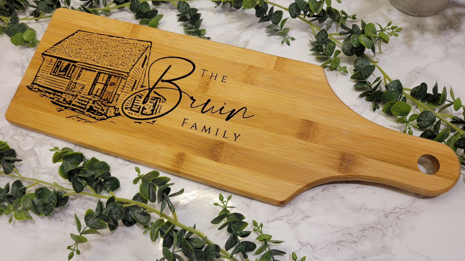 Personalized House Drawing | Realtor Closing Gift for Clients | Home Sweet Home Gift | Housewarming New House Gift Engraved Image from Photo - CCreations Woodworks