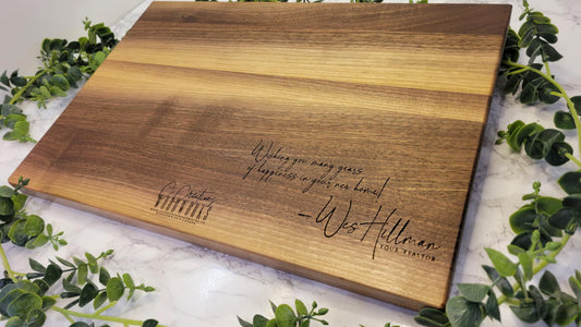 Engraved Personal Message Add-On for Your Custom Board