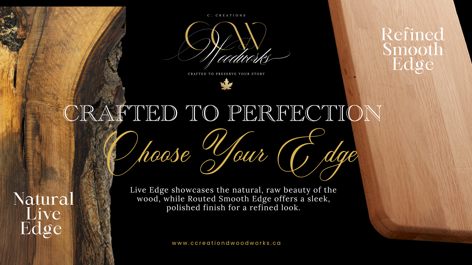Live Edge Engraved Charcuterie Board | Personalized Home Portrait Serving Board | Custom Wood Gift - CCreations Woodworks
