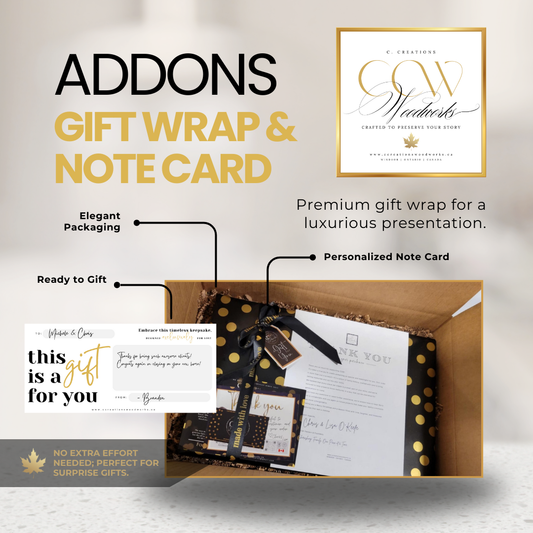 Gift Wrap & Note Card – Board Add-On