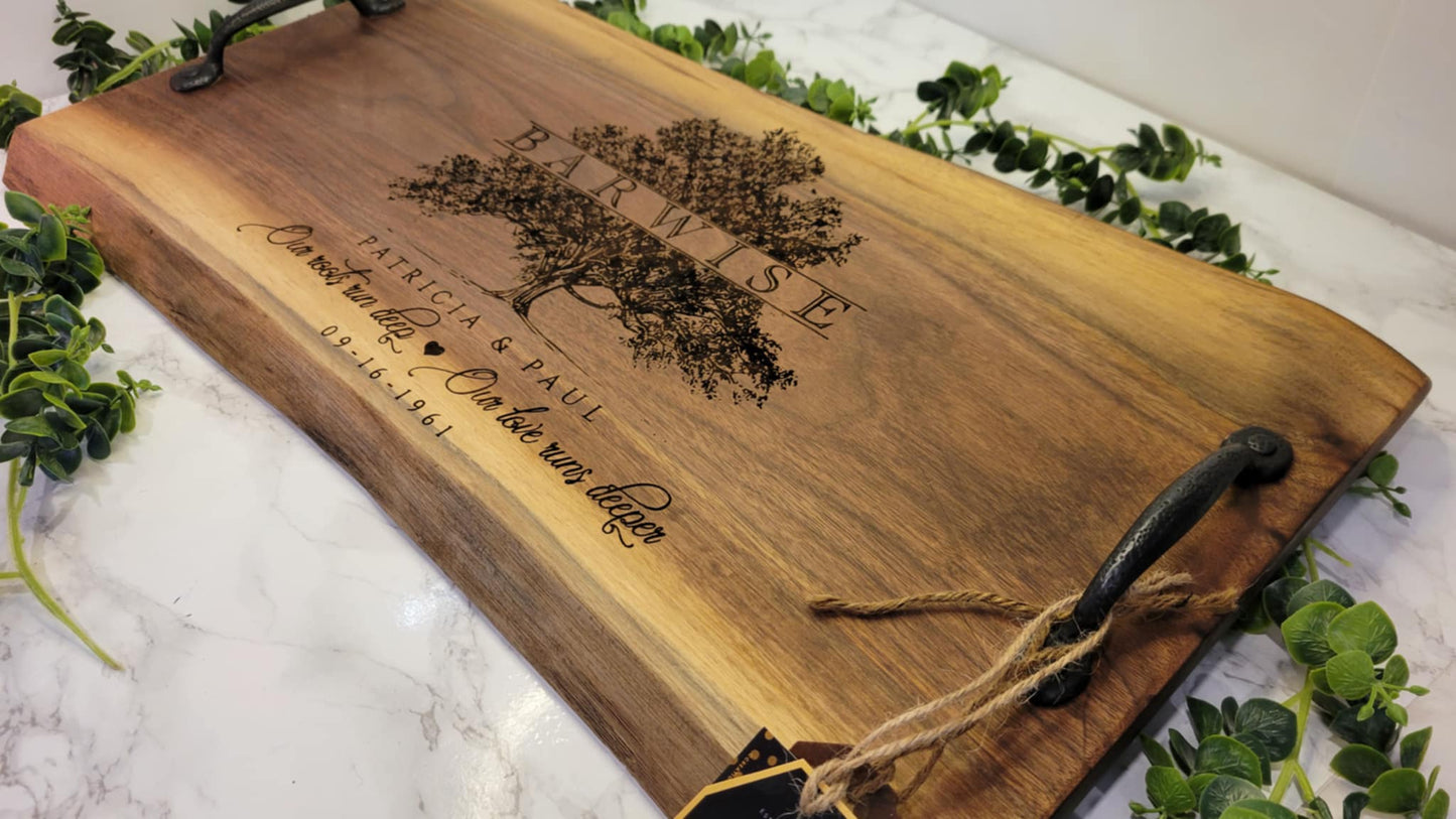 Live Edge Charcuterie Board – Create Your Masterpiece